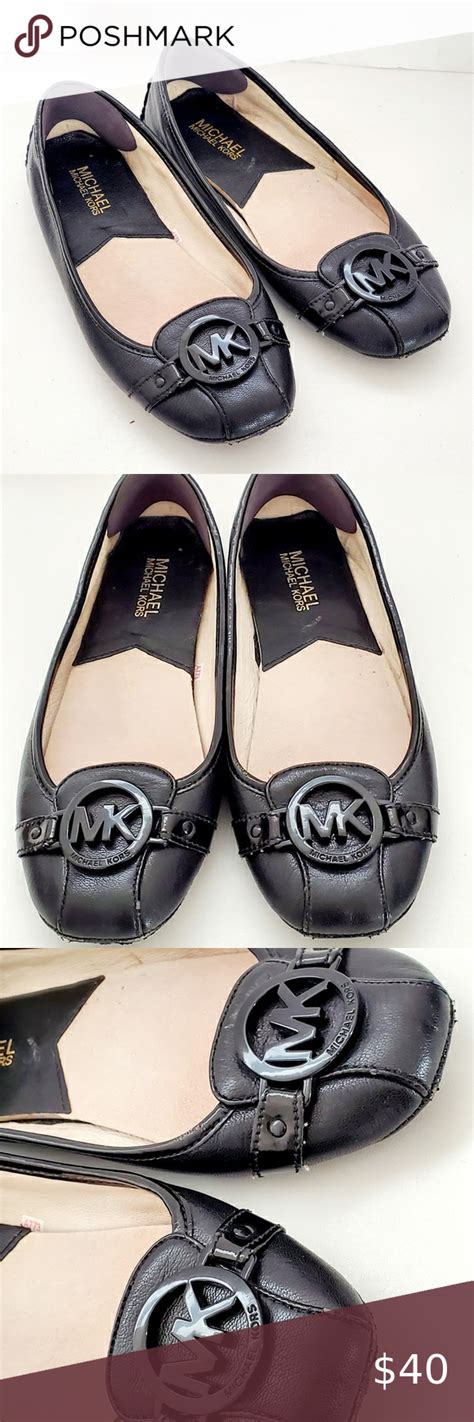 premium michael michael kors michael michael kors fulton ballerina's black|Michael Kors Women's Fulto Moccasin .